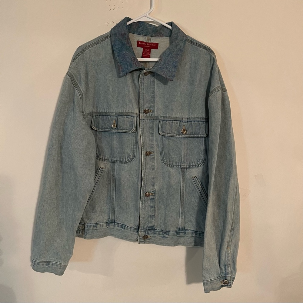 Banana Republic Denim Jacket Men’s Size L